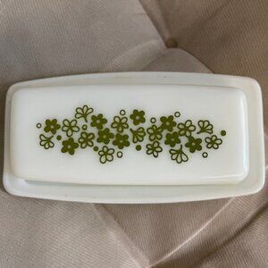 Pyrex Crazy Daisy Butter Dish